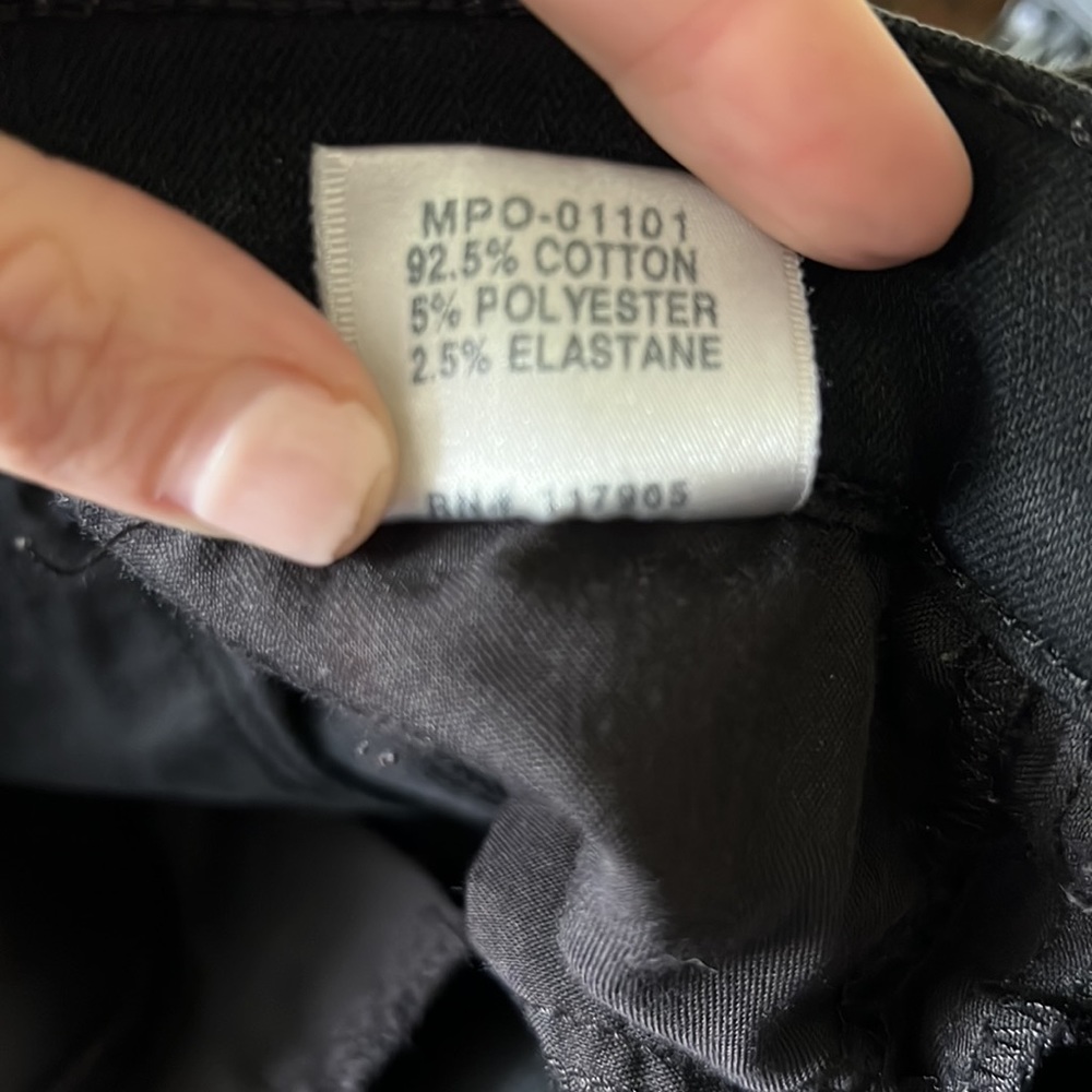 J Brand Maria High-Rise Stretch Skinny Jeans in Vanity Black EUC - Picture 12 of 12